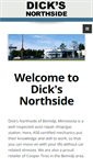 Mobile Screenshot of dicksnorthside.com